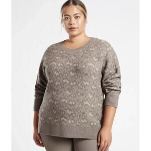 Athleta | Hawthorn Textured Sweater Merino Extra Fine Wool-Blend Stretch 2X Plus